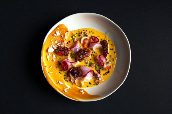 plato-gastronomico-pulpo-kitchen-club-madrid